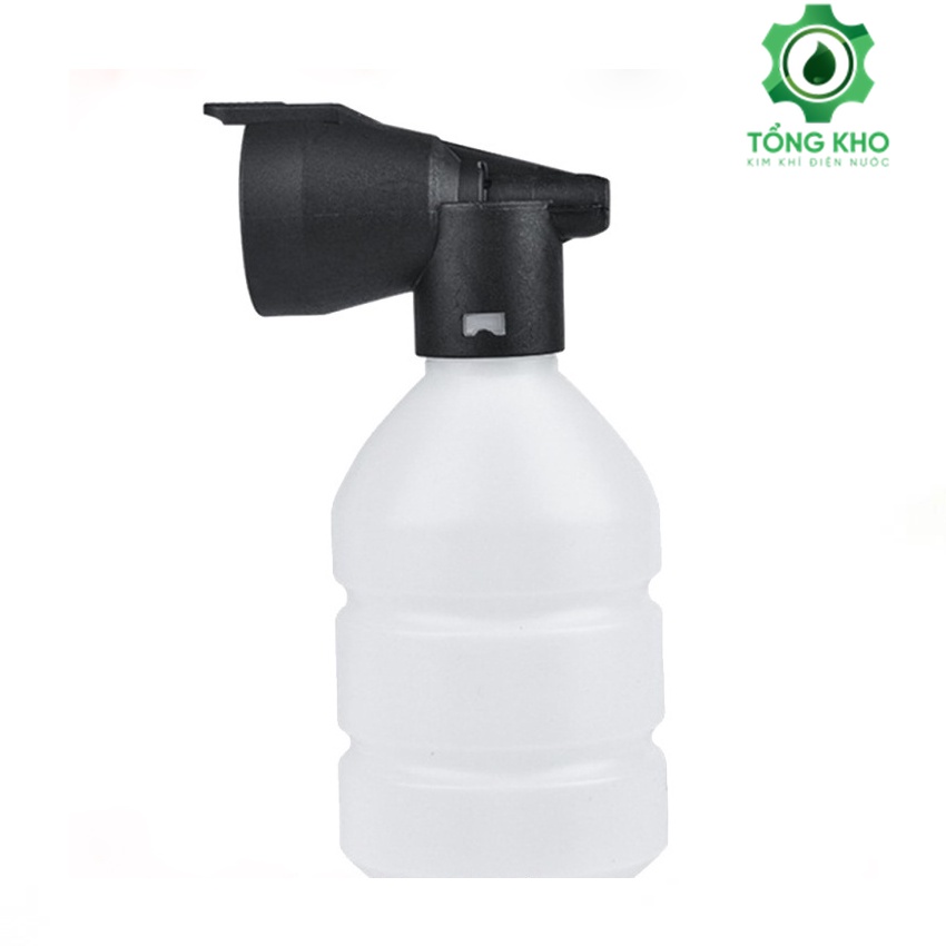 Bộ súng xịt và bình phun bọt tuyết 300ml cho máy rửa xe áp lực cao (Ren 22 và 14mm) - Tổng kho kim khí điện nước