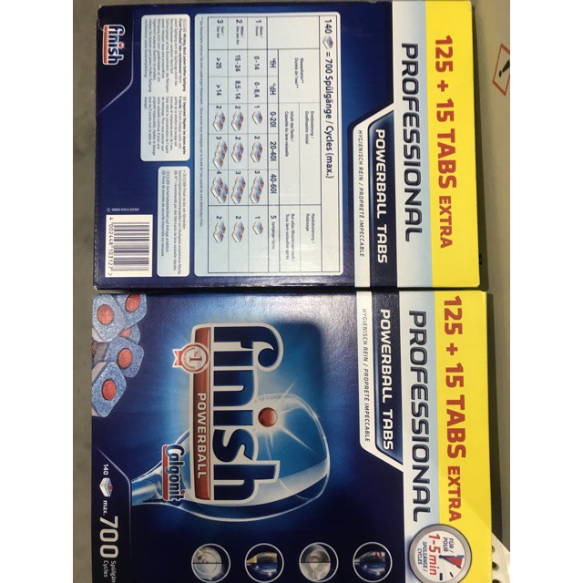 Combo 90 viên rửa bát finish All in 1 + Nước vệ sinh máy rửa bát - HANOIMART