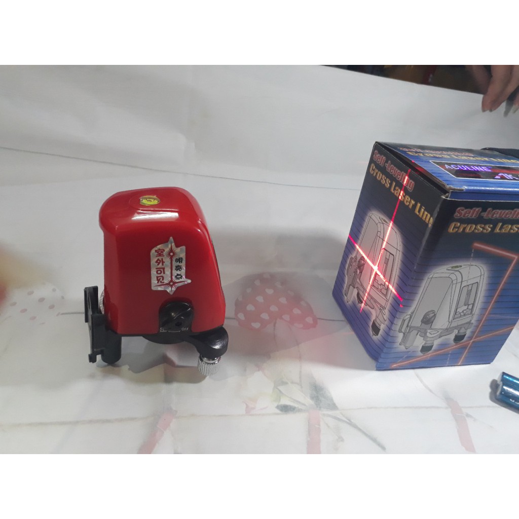 Máy đánh thăng bằng ,máy bắn cốt ,máy cân mực laser 2  tia