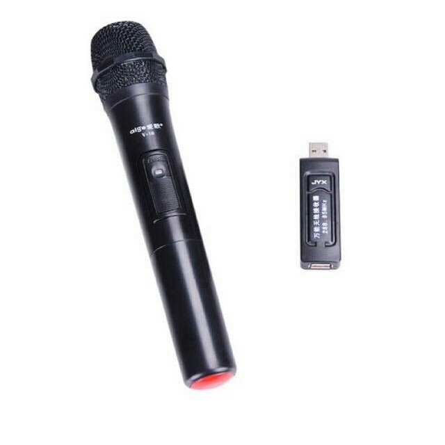 Mic không dây V10 cho loa kéo Tặng hoặc mic đôi