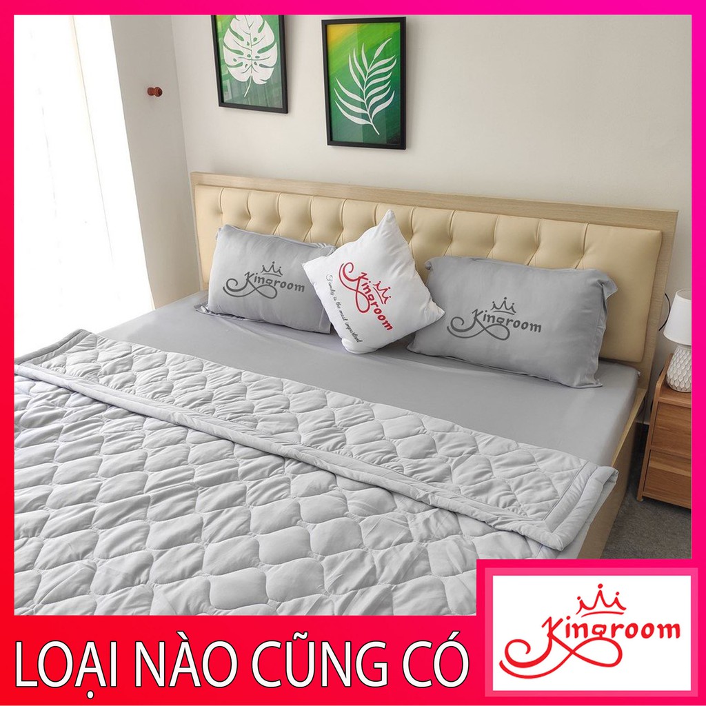 Bộ ga giường và vỏ gối thun hàn quốc Kingroom đủ kích thước ga nệm 1m2, 1m4, 1m6, 1m8 chưa gồm chăn ga nệm