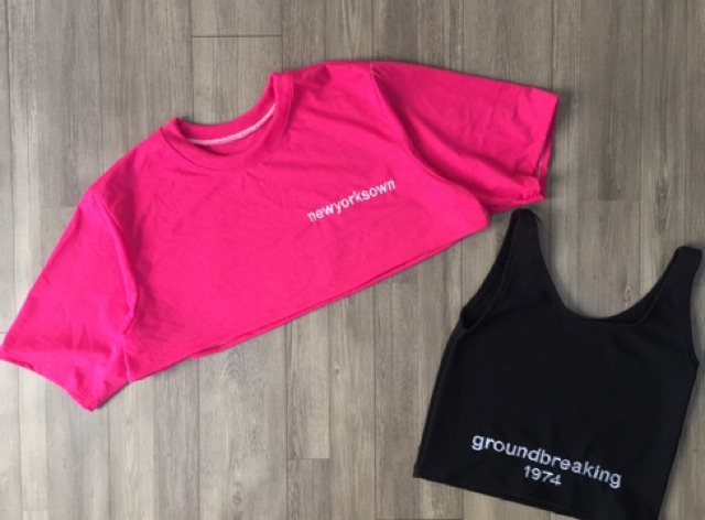 Áo Croptop set 2 Món HotTrend