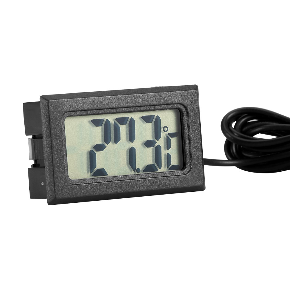 IN STOCK LCD Digital Thermometer Car Thermometer Outdoor Indoor for Home office Refrigerator Fish Tank Water Temperature