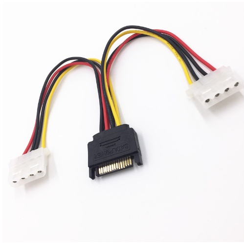 CÁP CHIA CỔNG SATA  SANG 2 CỔNG ATA MOLEX