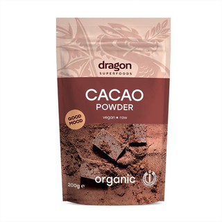 [FREESHIP 50k] Bột Cacao nguyên chất 100% Bio 200g Dragon SF
