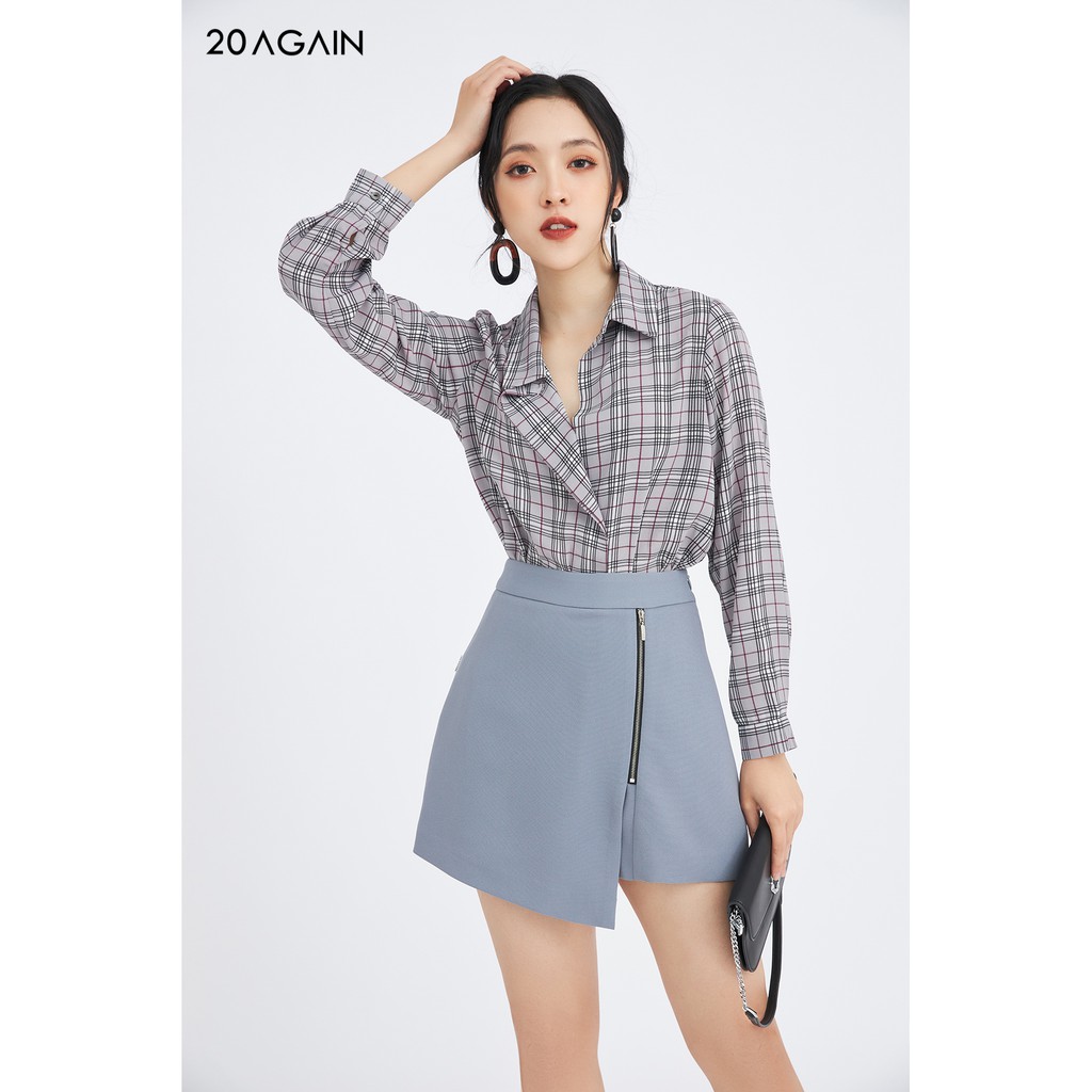 [Mã WABRLOW5 giảm 15% đơn 300K] Chân váy A khóa sắt trang trí - 20 Again - JAA1105