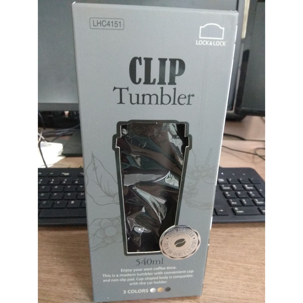 Ly giữ nhiệt Lock&Lock Clip Tumbler LHC4151  - BABYHOPSG