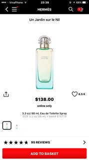 Sample nước hoa Hermes Un Jardin Sur Le Nil 2ml