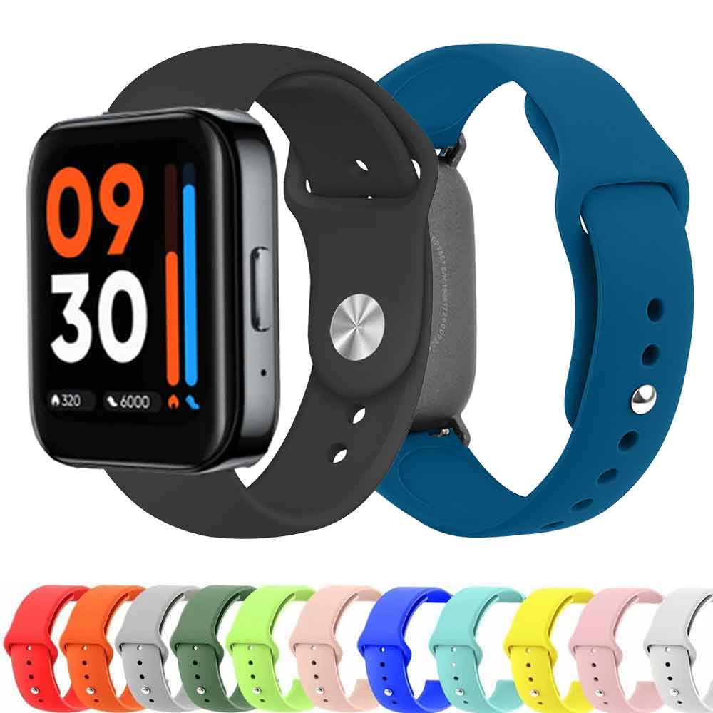 Dây Đeo Thay Thế Bằng Silicone 22mm Cho Realme Watch 3