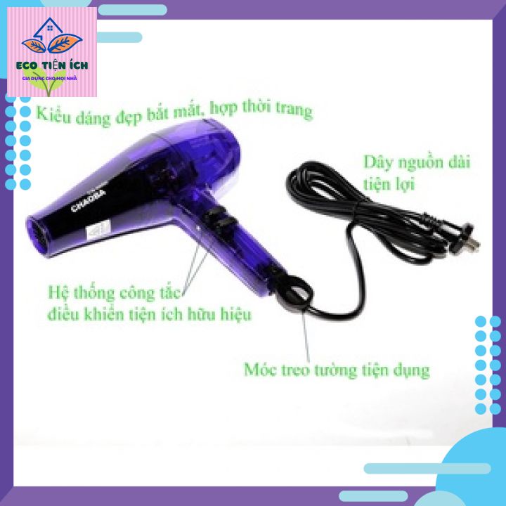 MÁY SẤY TÓC CHAOBA CB/MF-6600 2 CHIỀU NÓNG LẠNH.