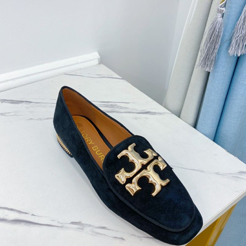 Giày lười da lộn Tory burch lót da bê 2021 | Shopee Việt Nam