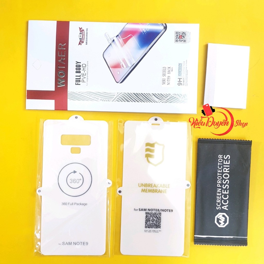 Bộ 2 miếng dán PPF cho Samsung Galaxy Note 9,Note 8,S10,S10e,S10 plus,S9 plus,S9,S8 plus,S8