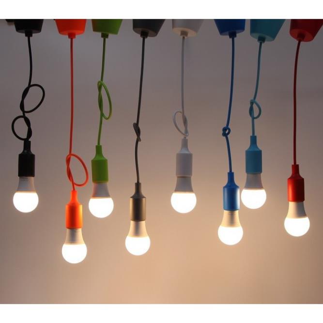 Bộ 8 dây đèn thả trang trí bóng led búp 5W