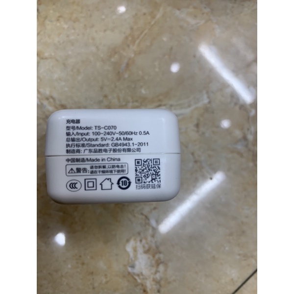 CỦ VÀ CÁP XẠC ĐIỆN THOẠI IPHONE HÃNG P.I.S.E.N CHÍNH HÃNG 100%