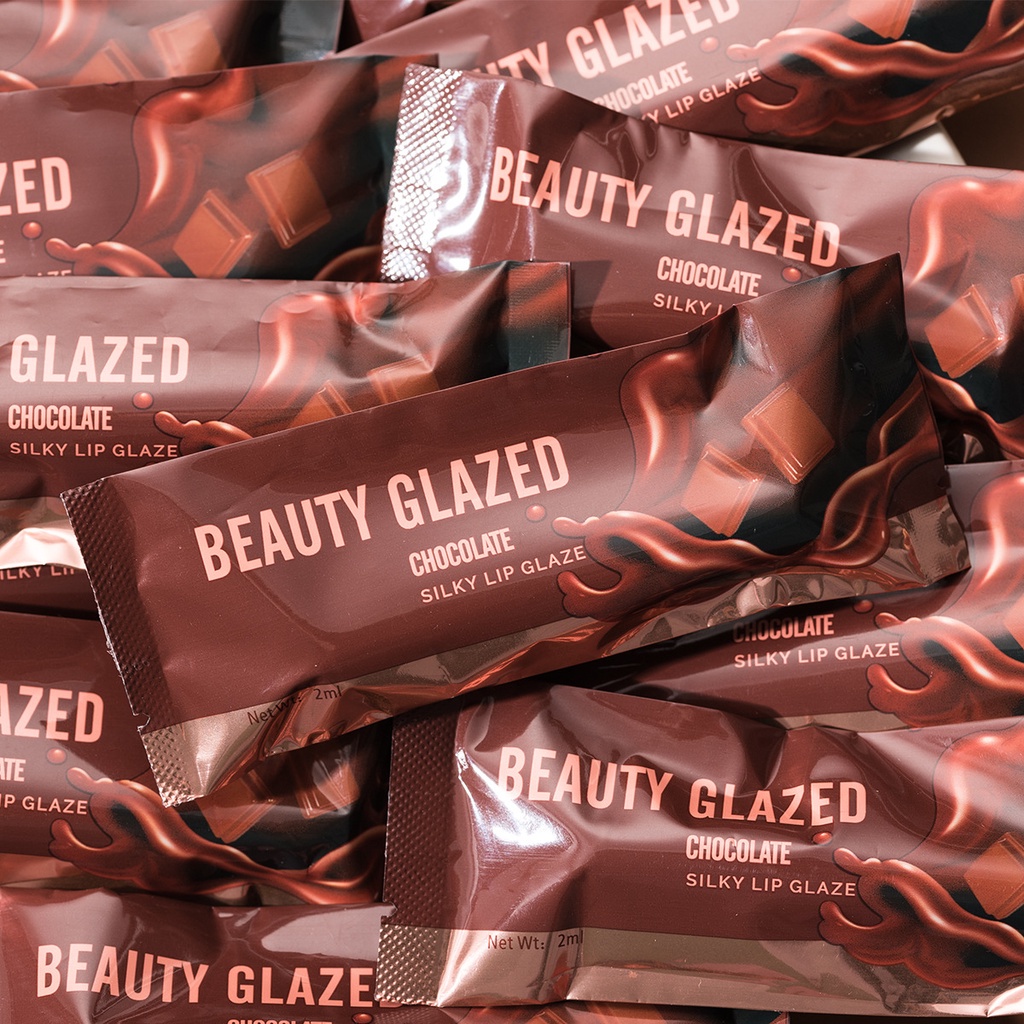 [Hàng mới về] Son kem lì Beauty Glazed chống thấm nước 12 màu tùy chọn trang điểm thời trang