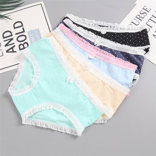 Quần lót cotton chấm bi siêu xinh