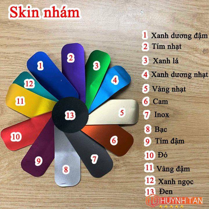 Skin dán mặt lưng + viền nhiều dòng máy Xiaomi