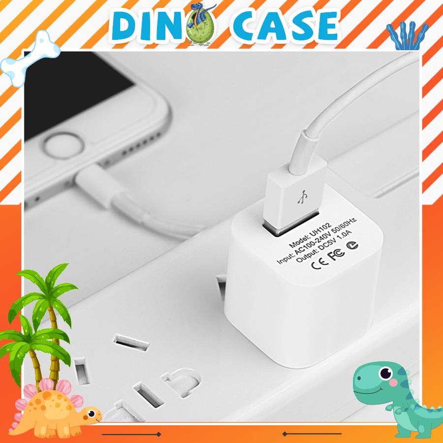 Củ sạc HOCO UH102 Chính Hãng Cao Cấp - Hỗ trợ sạc nhanh - 5V/1A.
