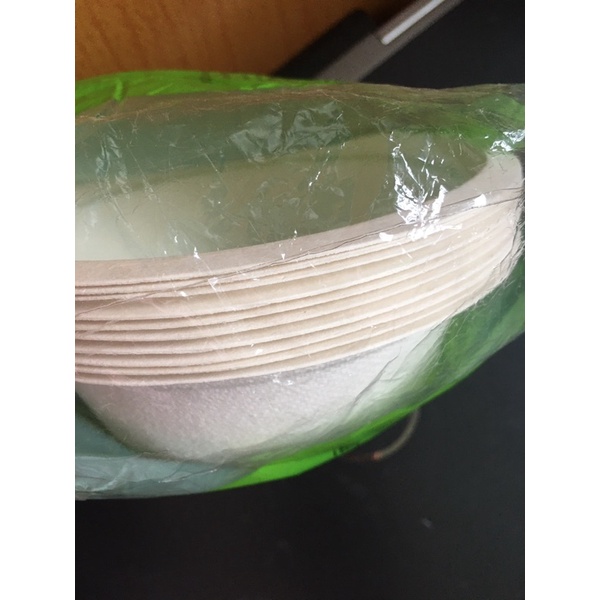 Set 10 chén giấy bã mía dày 350ml