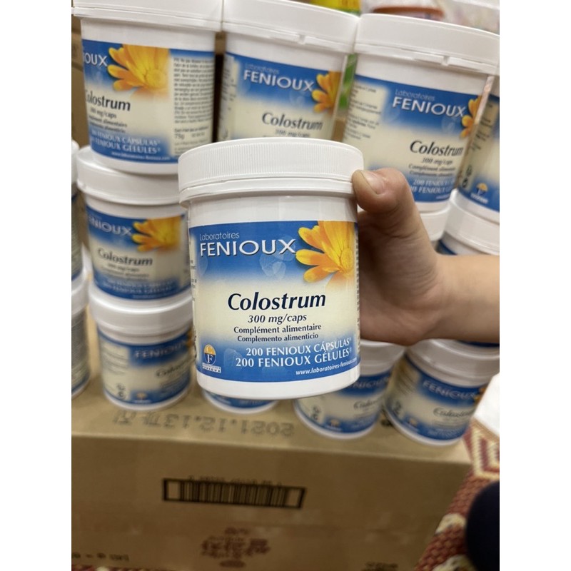 (Date 11.2023) Sữa non Pháp Fenioux Colostrum hộp 200 viên | BigBuy360 - bigbuy360.vn