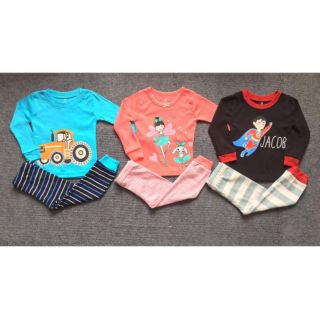 BỘ NGỦ THU ĐÔNG 100% COTTON CHO BÉ