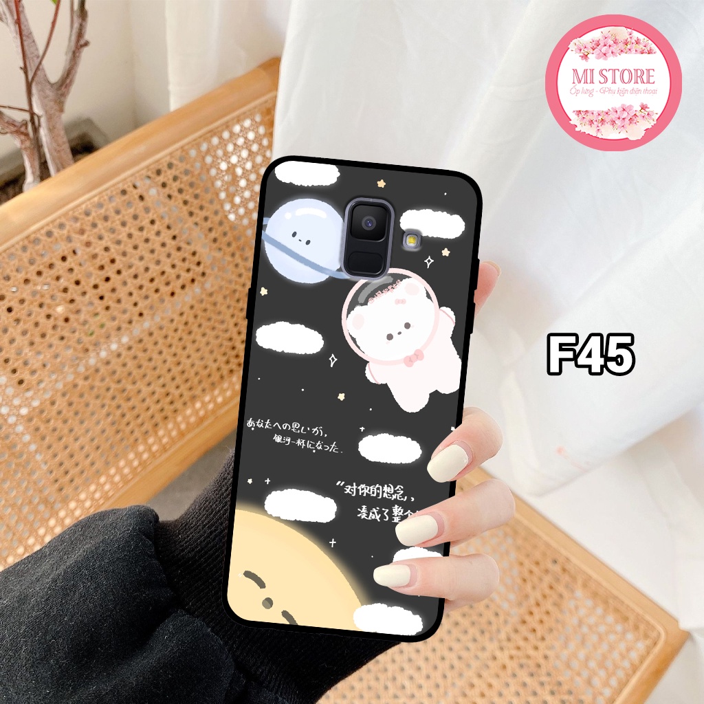 Ốp lưng SAMSUNG GALAXY A6 - A8 2018 - A6 PLUS - A8 PLUS - J6 - J6 PLUS - J8 2018 in hình vũ trụ độc đáo, phi hành gia
