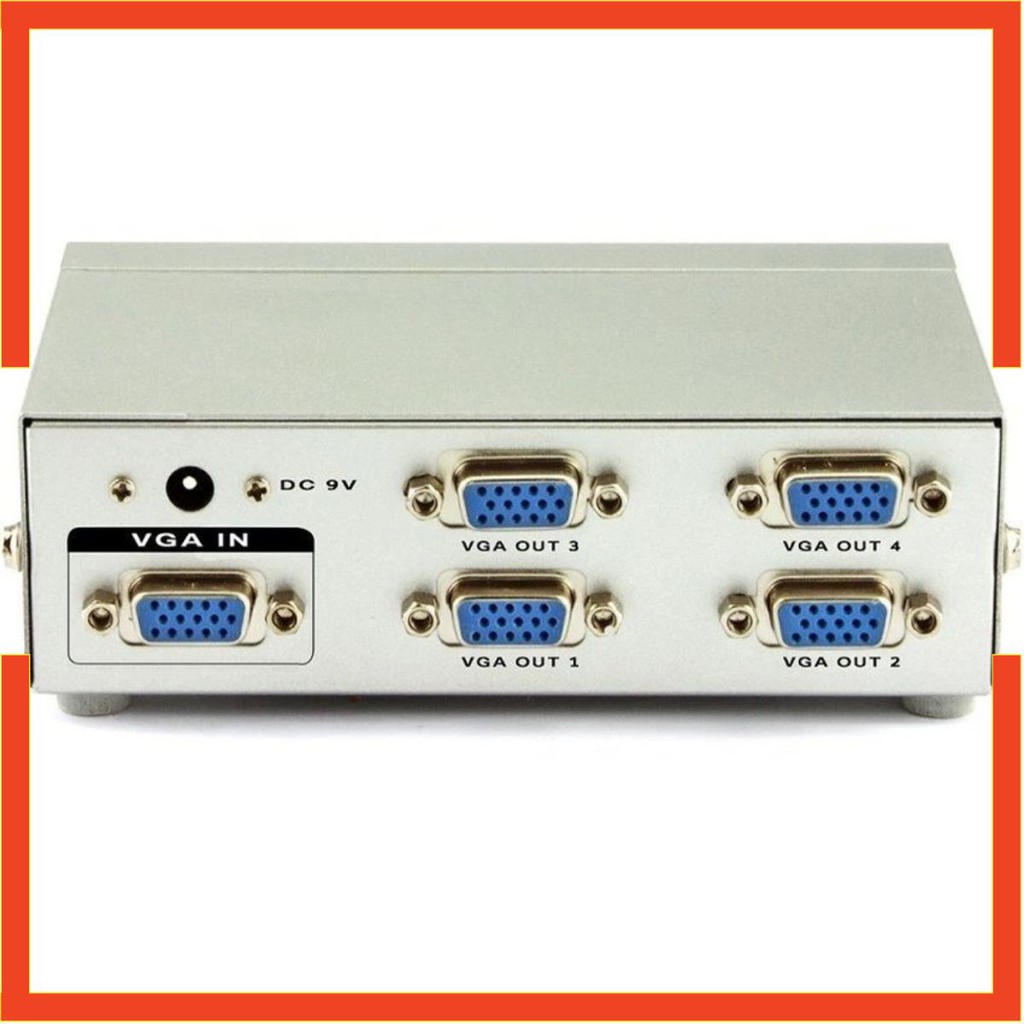chia 1 ra 4 màn hình ( vga 1-4)