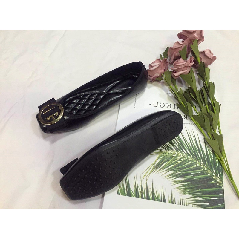 Giày bệt mũi vuông cổ điển cho nữ size lớn 35-44