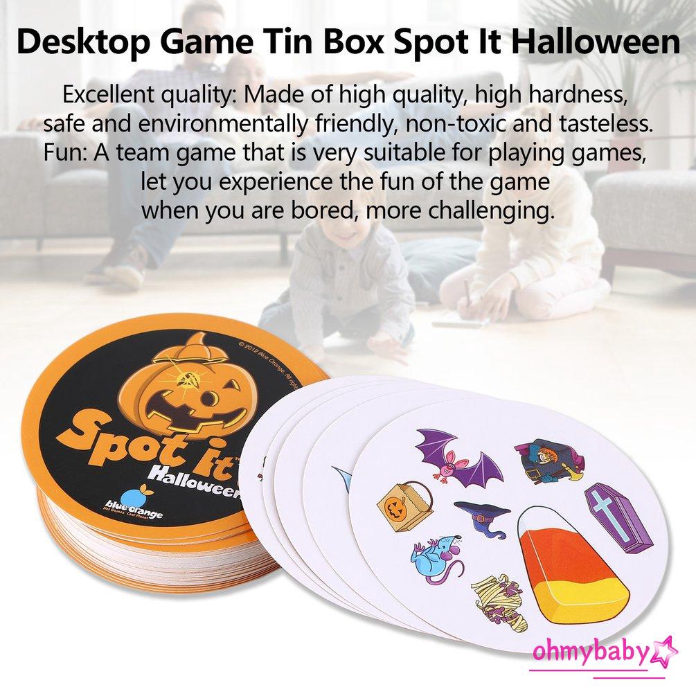 Bộ Bài Poker Bằng Thiếc Dùng Để Chơi Halloween