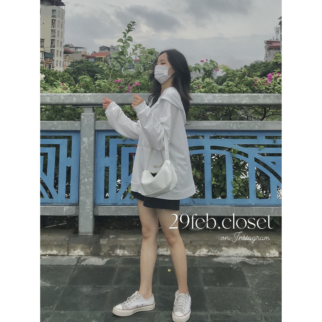 Áo khoác hoodie zip mỏng thêu chữ BEANS (Ảnh video 29feb chụp) | BigBuy360 - bigbuy360.vn