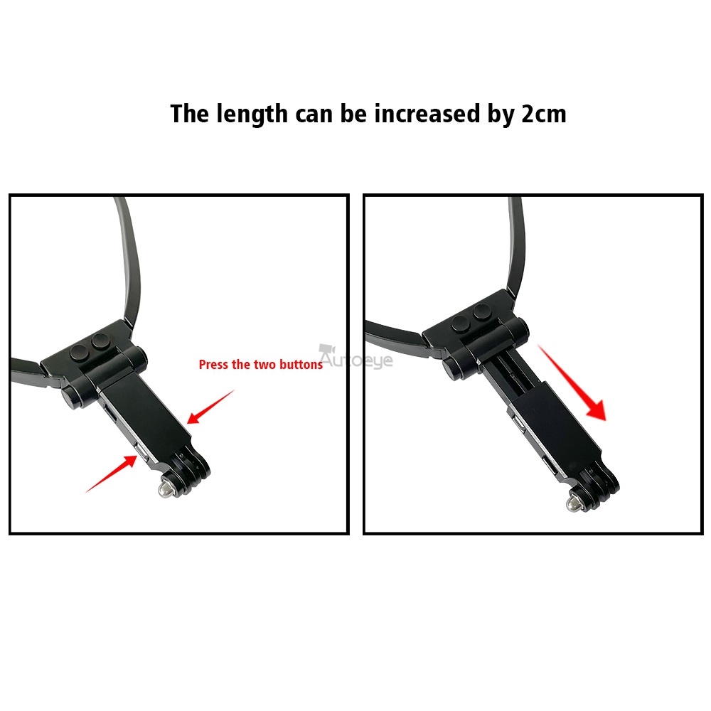 Giá Đỡ Điện Thoại Đeo Cổ Kiểu Dáng Thể Thao Cho gopro hero 12 11 10 9 8 13 12 11 pro