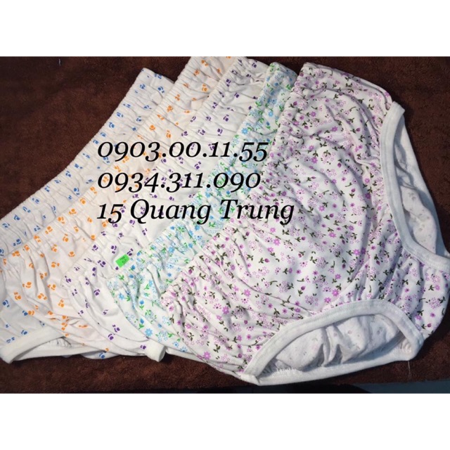 Quần lót bà già dệt kim Hà Nội 100% cotton