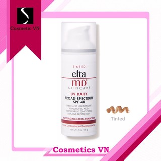 (NK CHÍNH HÃNG) Kem chống nắng & Dưỡng Ẩm hằng ngày Elta MD UV Daily SPF 40 Untint