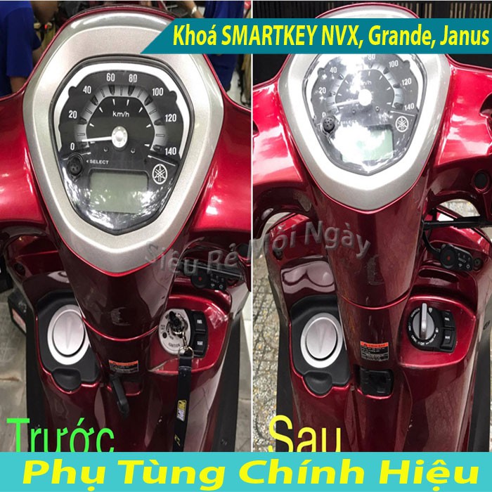 Bộ khóa chống trộm Yamaha Smartkey NVX, Grande, Janus