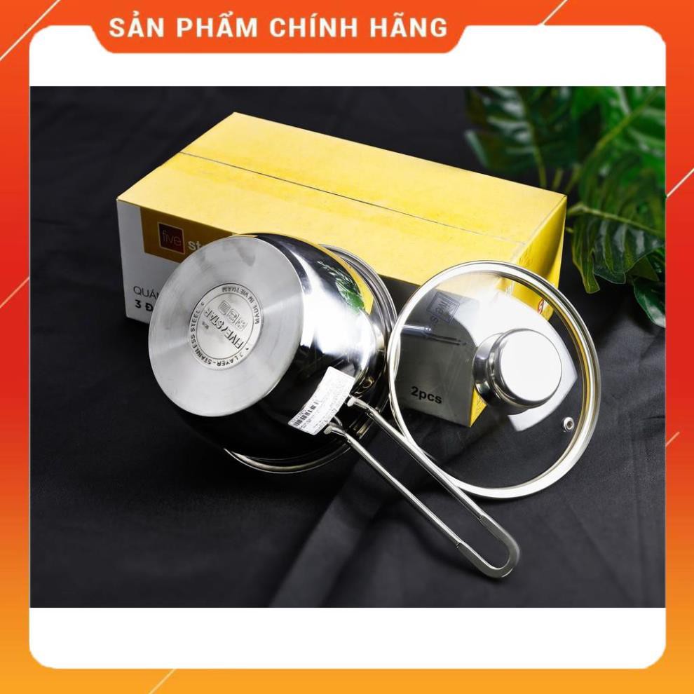 [Chính hãng - Bảo hành 5 năm] Nồi bột FIVESTAR 12cm | 14cm | 16cm, Nồi quấy bột