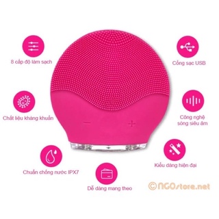 MÁY RỬA MẶT MASAGE SILICON FOREVER