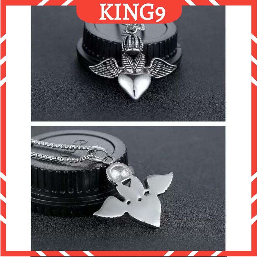 vòng cổ trái tim cánh chim