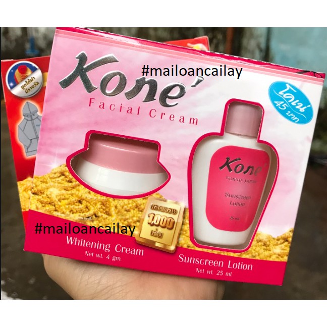 Kem Facial Cream Kone siêu trắng chính hãng Thái Lan