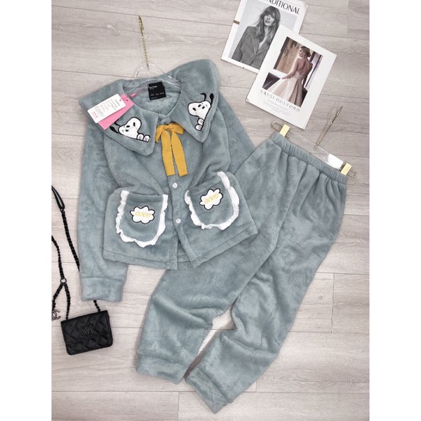 Bộ lông gấu xanh cổ piter sẵn Chất lông 2 lớp siêu sịn đẹp lên dáng siêu xinh | BigBuy360 - bigbuy360.vn