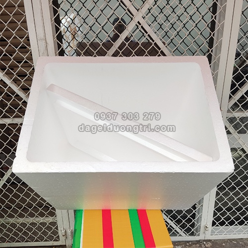 Thùng xốp giữ nhiệt 70 cm x 50 cm x 65 cm đa năng đựng đá hải sản hoa quả đựng đồ trồng cây nuôi cá - dagelduongtri.com