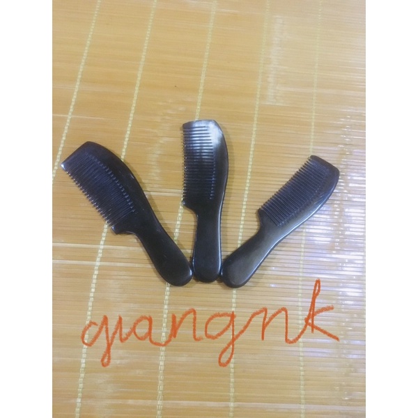 Lược sừng trâu chuôi trơn