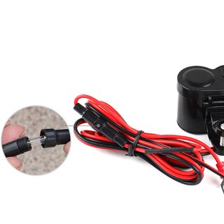 Sạc USB xe máy kèm cổng mồi thuốc mini