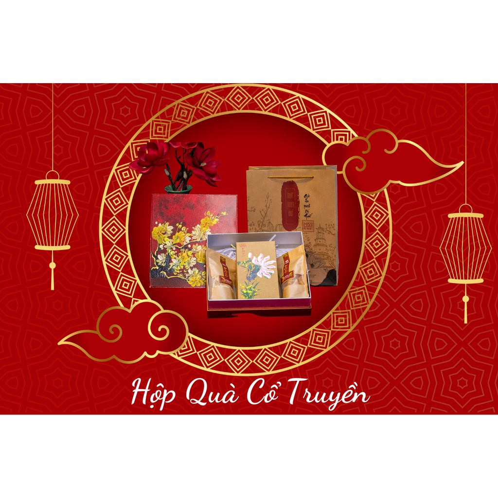HỘP QUÀ CỔ TRUYỀN MỘC TRULY HUE'S 2022 - MÓN QUÀ CỐ ĐÔ