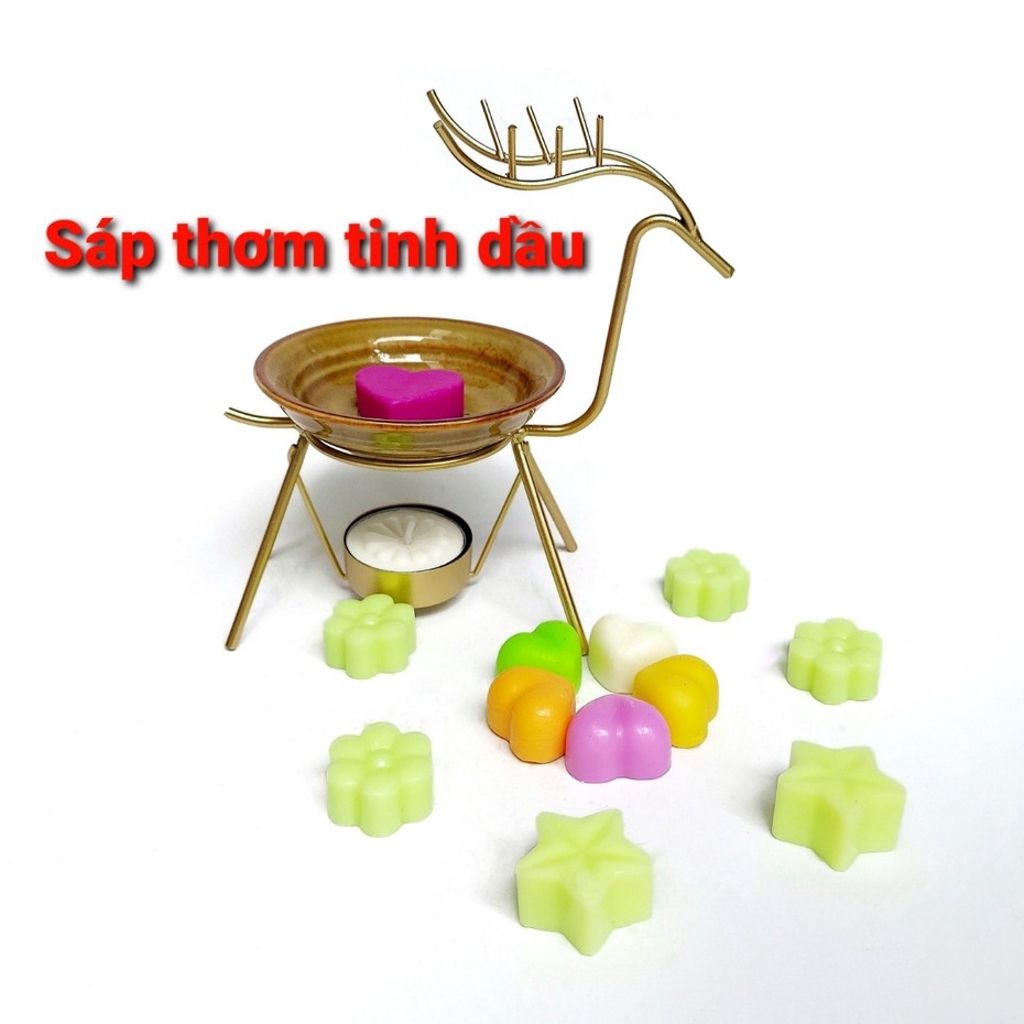 Sáp Thơm Tinh Dầu Wax Melt Nhiều Mùi Dùng Đốt Hoặc Treo Giúp Thơm Phòng, Tủ Quần Áo, Toilet