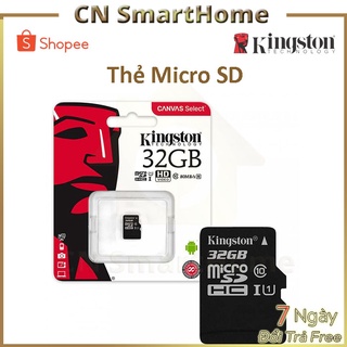 [CHÍNH HÃNG] Thẻ Nhớ KingSton Micro SD dùng cho camera 32GB