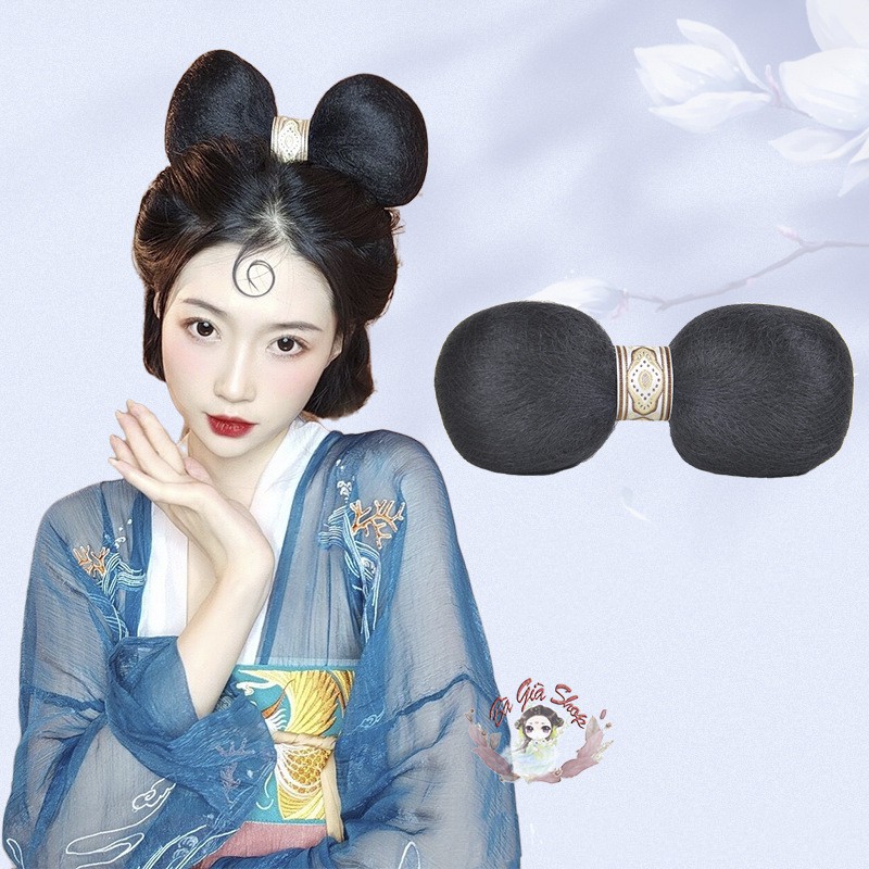 Búi giả tóc giả cổ trang hồ ly