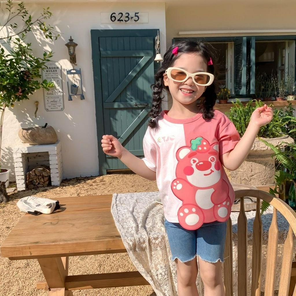 ÁO GẤU HỒNG CÚN VÀNG A1599 - MALWEE OFFCIALSTORE