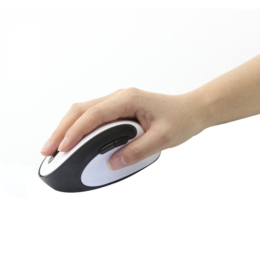 Chuột 2.4G Wireless Mouse Ergonomic Vertical 6 Buttons 1600Dpi Optical Office Computer Mice Gaming Pc Laptop