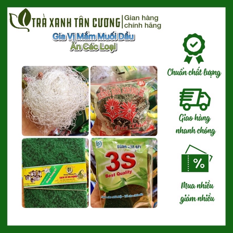 RẺ RỬA BÁT/MIẾNG CỌ RỬA CHÉN SIZE LỚN/BÚI SẮT