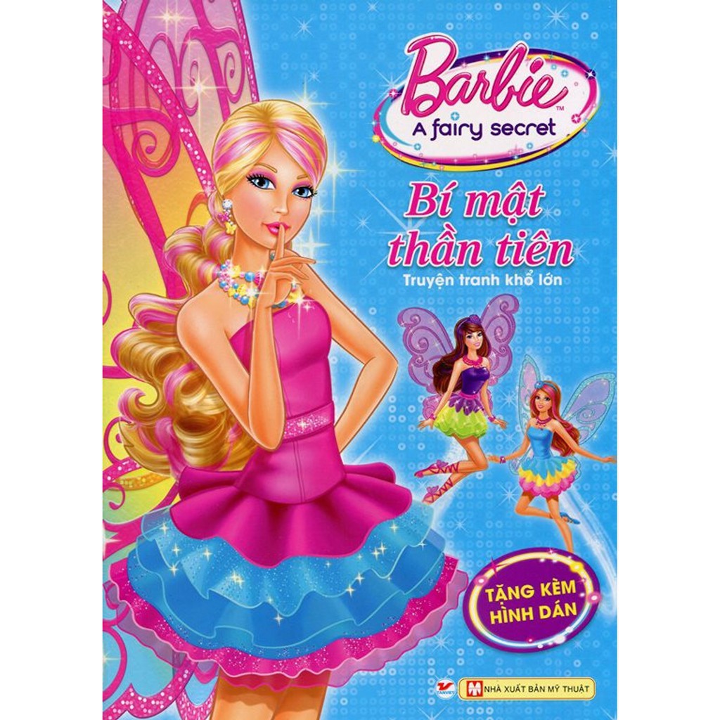 Sách - Barbie: Bí Mật Thần Tiên (Truyện Tranh Khổ Lớn)